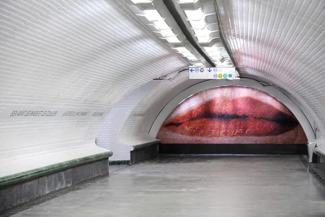 La station Saint-Lazare accueille La Voix Lactée