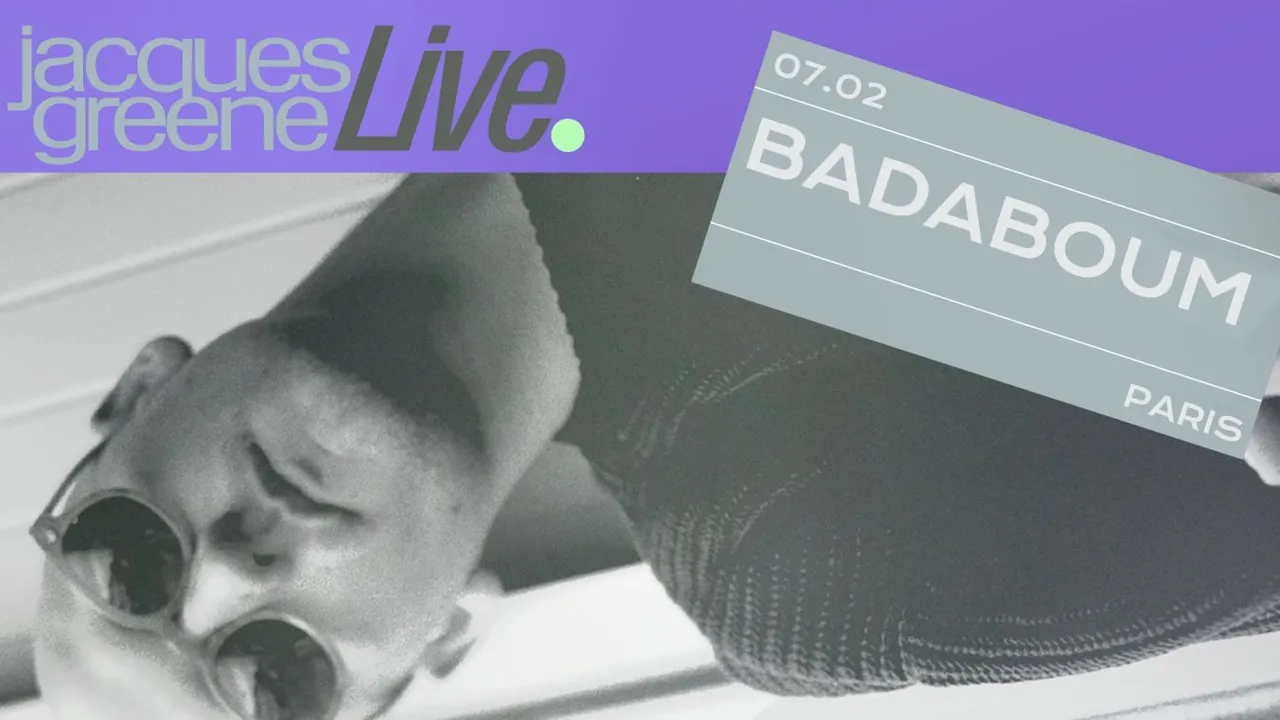Jacques Greene (Live)
