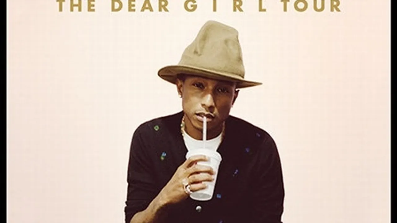 Pharrell Williams en concert à Paris