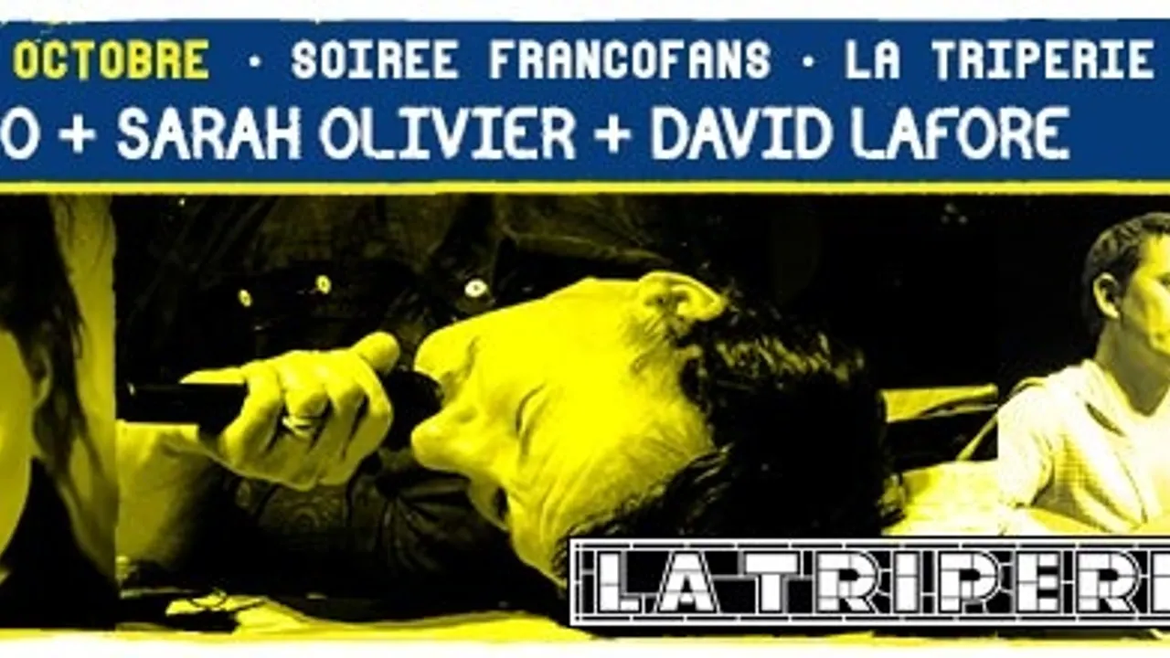 Soirée francofans: Fantazio + Sarah Olivier + David Lafore