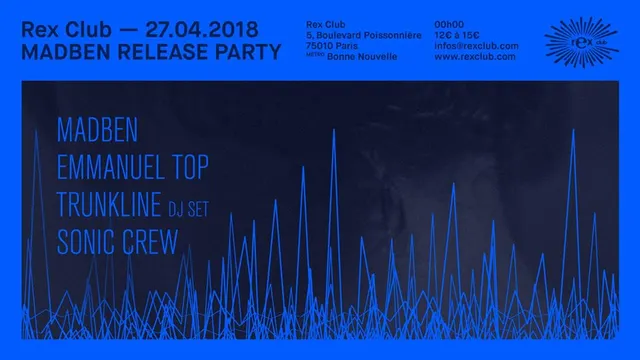 Madben Frequence(S) Album Release Party: Emannuel Top , Sonic Crew, Madben,  Trunkline