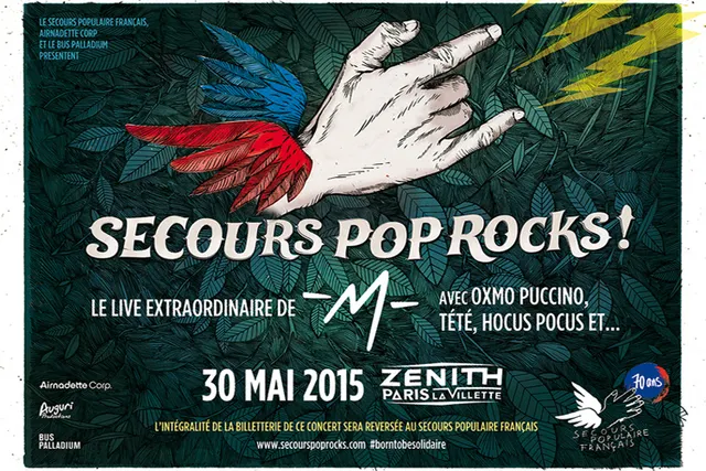 Secours Pop Rocks débarque au Zénith de Paris : les premiers noms dévoilés !