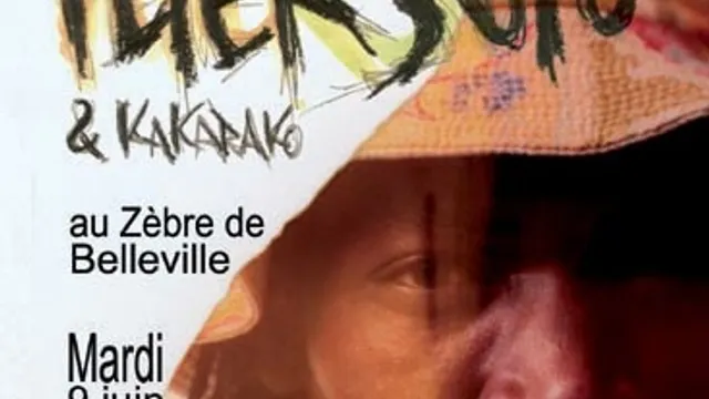Peter Solo & Kakarako au Zèbre de Belleville