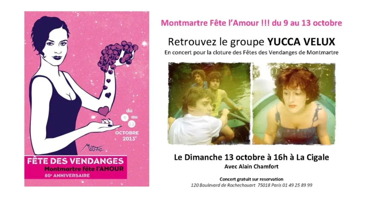 Yucca Velux en concert- Fête des Vendanges