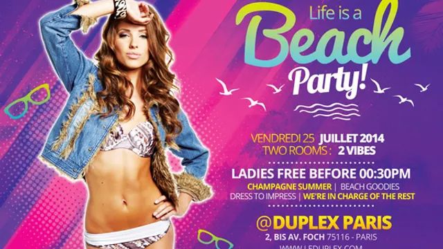 Life Is A Beach Party