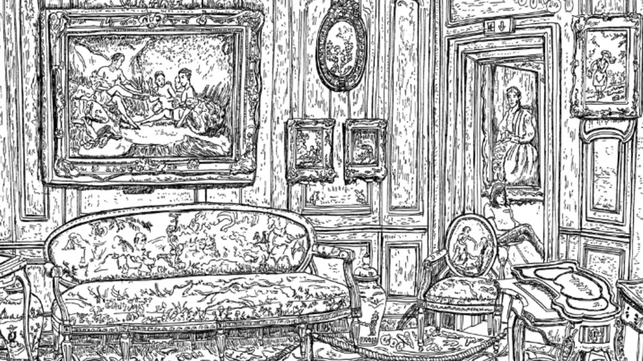 Musées dessinés, une exposition de Christelle Téa