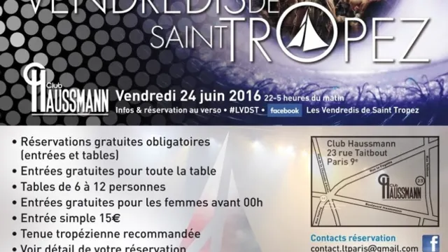 LES VENDREDIS DE SAINT-TROPEZ