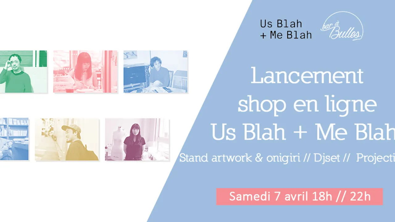 Lancement boutique en ligne Us Blah + Blah