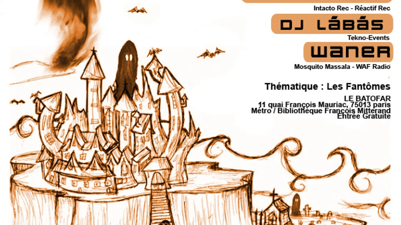 Les Jeudis MixxTick 5 : Les Fantomes : Cyclope, Medalpine, Waner and Dj Labas