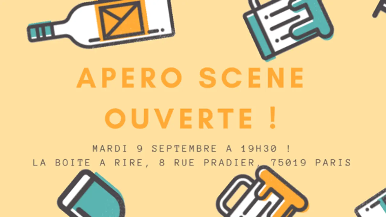 Apéro rencontres artistiques et scéne ouverte !