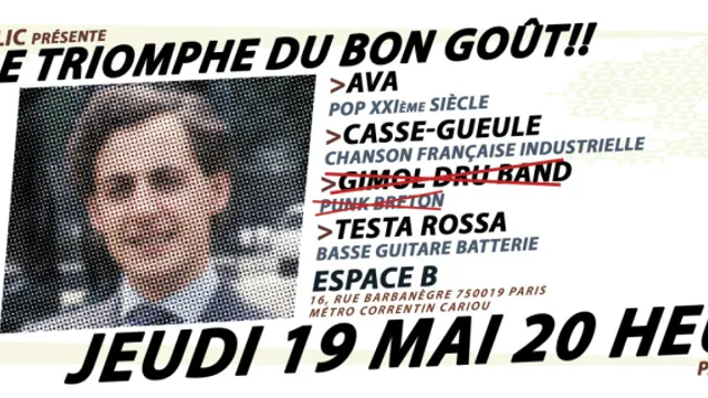 AVA+CASSE GUEULE+TESTA ROSSA