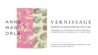 Exposition « Caresser la couleur » d'Anne Mandorla