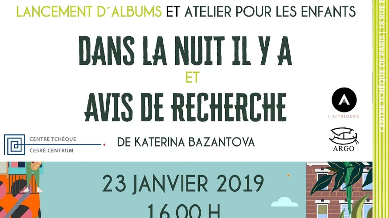 Présentation de deux nouveaux livres de Kateřina Bažantová