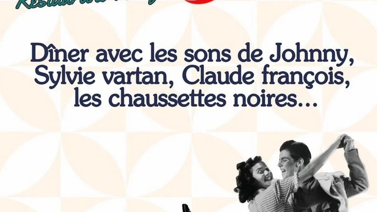 dîner yéyé & club au Chalet du Lac