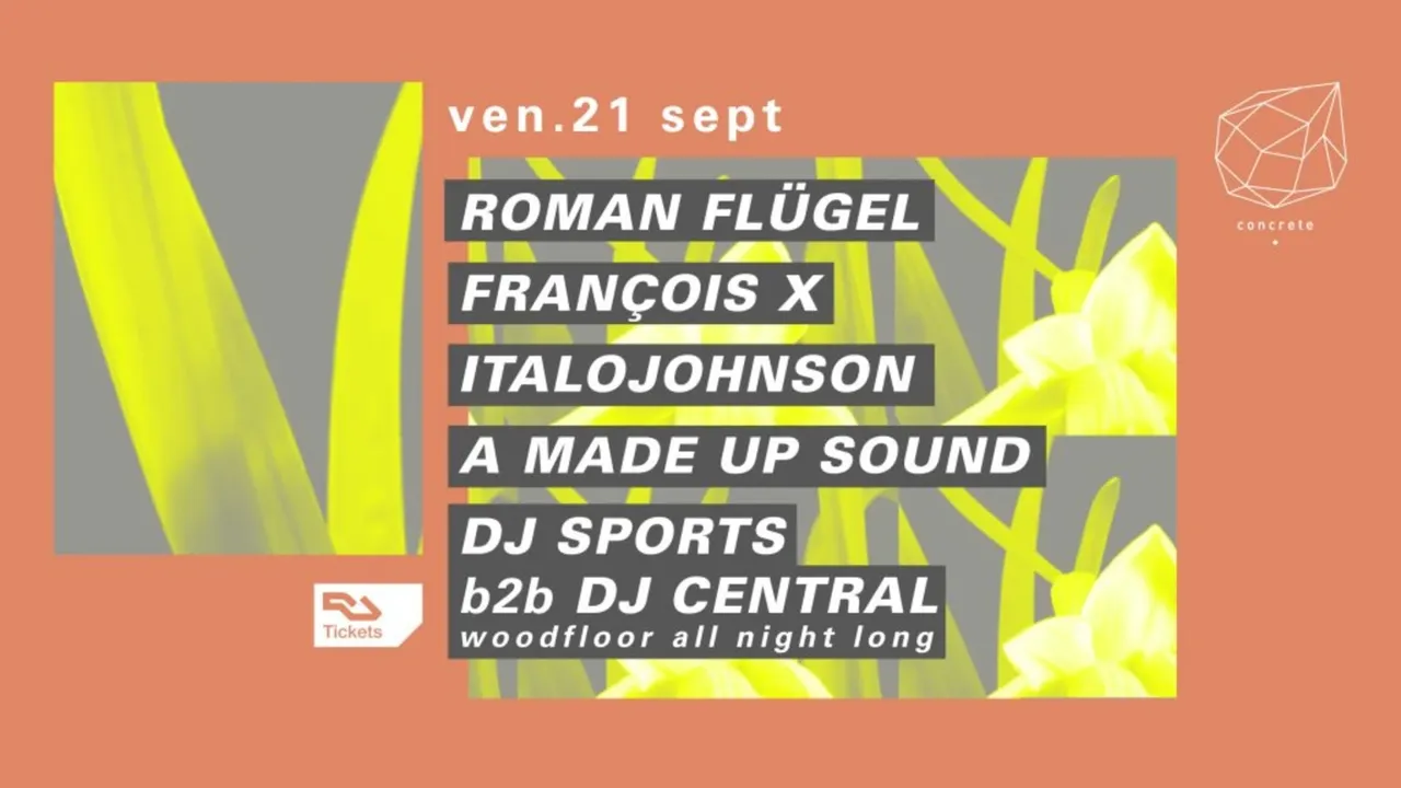 Concrete: Roman Flügel, François X, ItaloJohnson, A Made up Sound