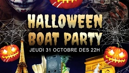 PARIS BOAT PARTY HALLOWEEN BATEAU CLUB GEANT