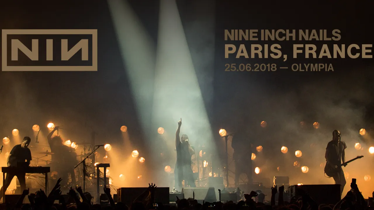 Nine Inch Nails à l'Olympia