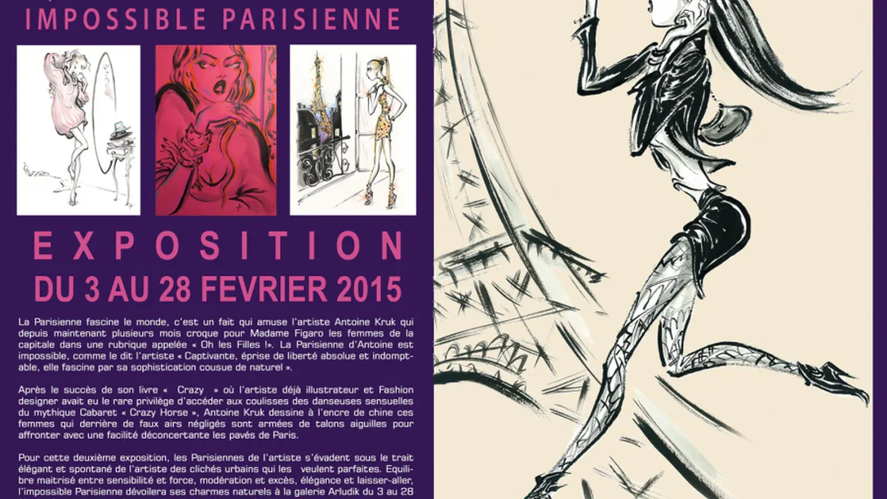 Exposition " Impossible Parisienne " de l'artiste Antoine Kruk