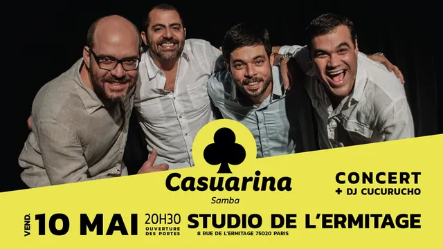 CASUARINA en concert Nouvel Album "+100"