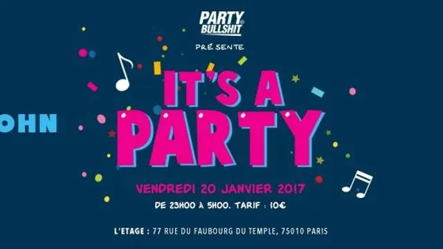 IT’S A PARTY