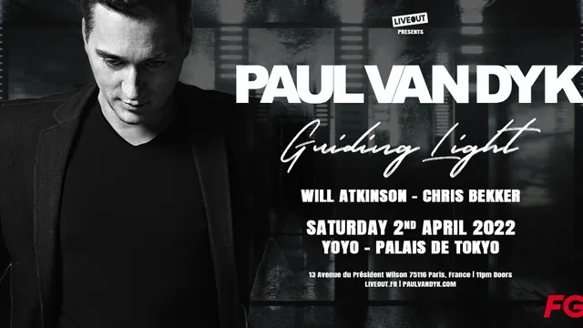Paul Van Dyk - Guiding Light - Paris @YOYO