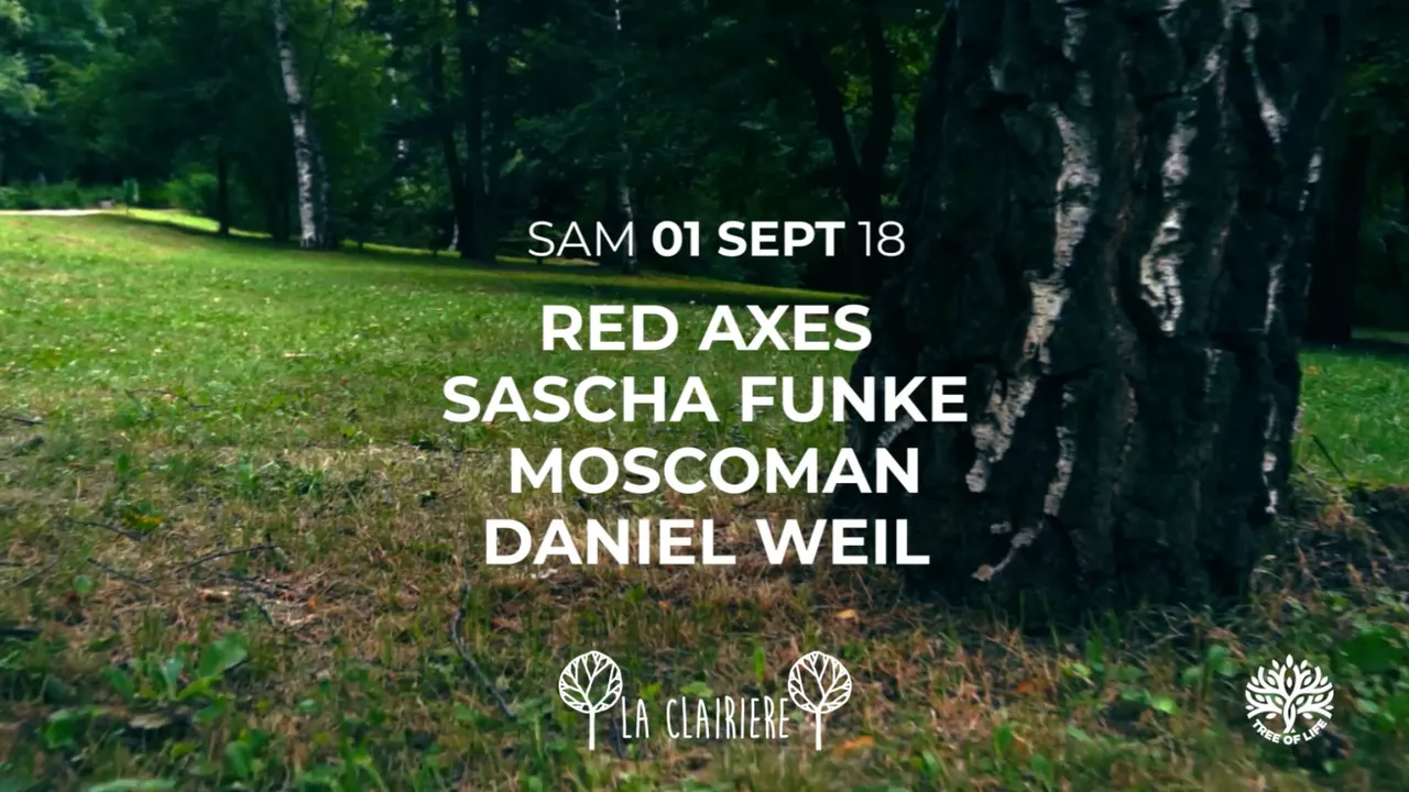 La Clairière : Red Axes, Sascha Funke, Moscoman, Daniel Weil