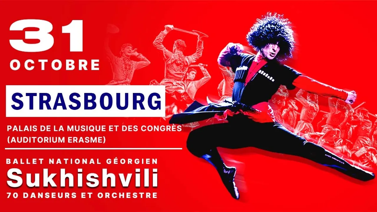 Georgian National Ballet Sukhishvili à Strasbourg!