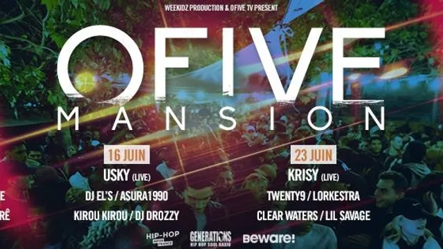 OFIVE MANSION w/ KRISY - Café Barge