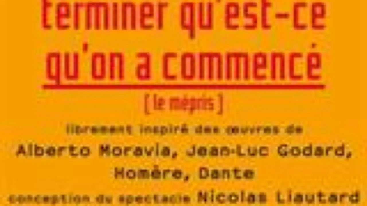 Il faut toujours terminer qu’est-ce qu’on a commencé (Le Mépris)