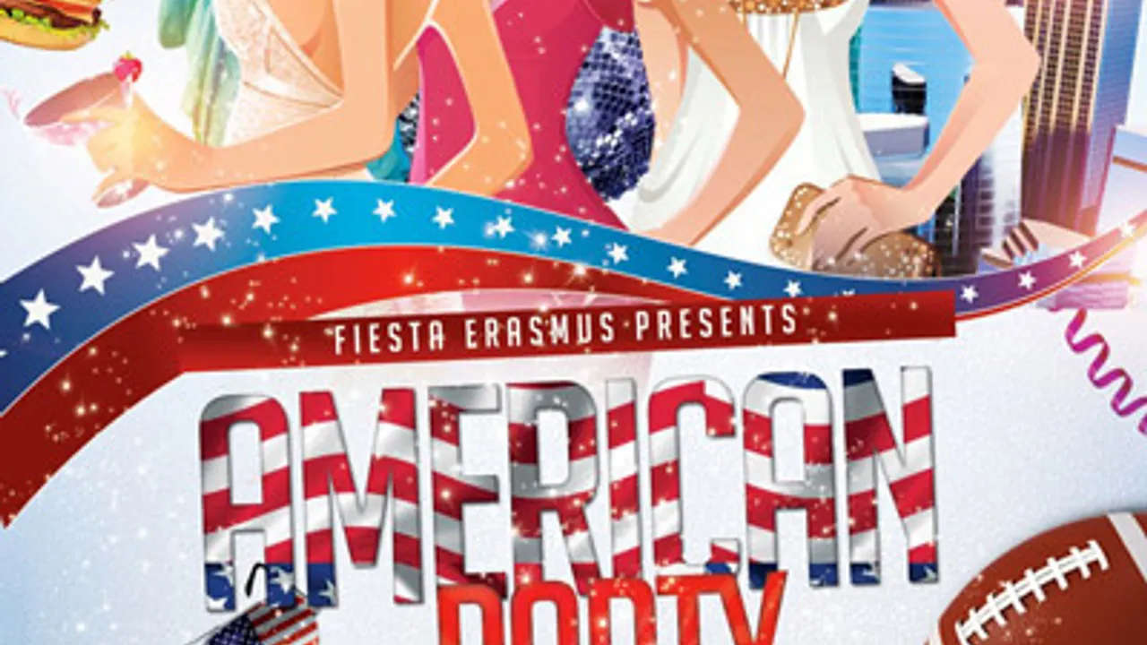 Fiesta Erasmus - American Party