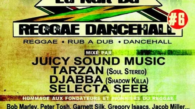 La nuit du reggae dancehall # 6