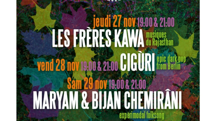 Festival des Musiques TROIS 6 NEUF à l’Atalante