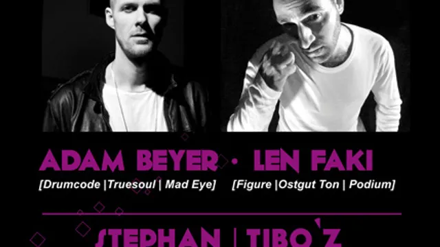 A NIGHT with... ADAM BEYER & LEN FAKI