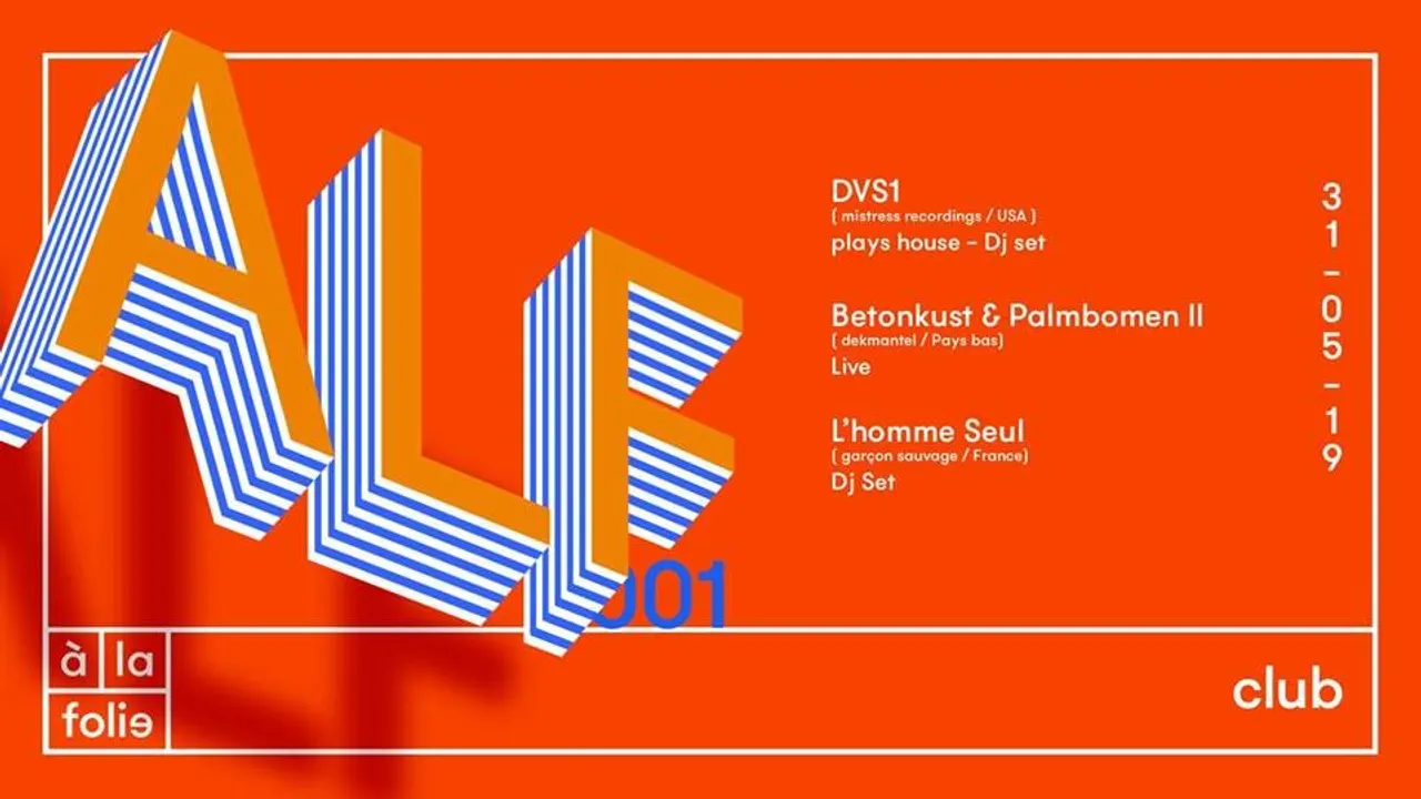 ALF 001 Avec DVS1 • Betonkust & Palmbomen II • L'homme Seul