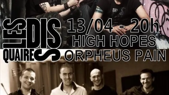 HIGH HOPES + ORPHEUS PAIN en concert