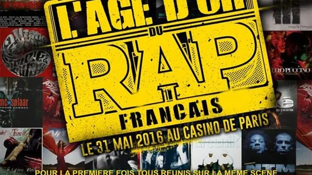 L'age d'or du rap francais