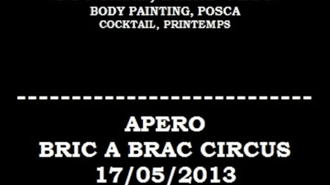 L'apéro Bric à Brac Circus