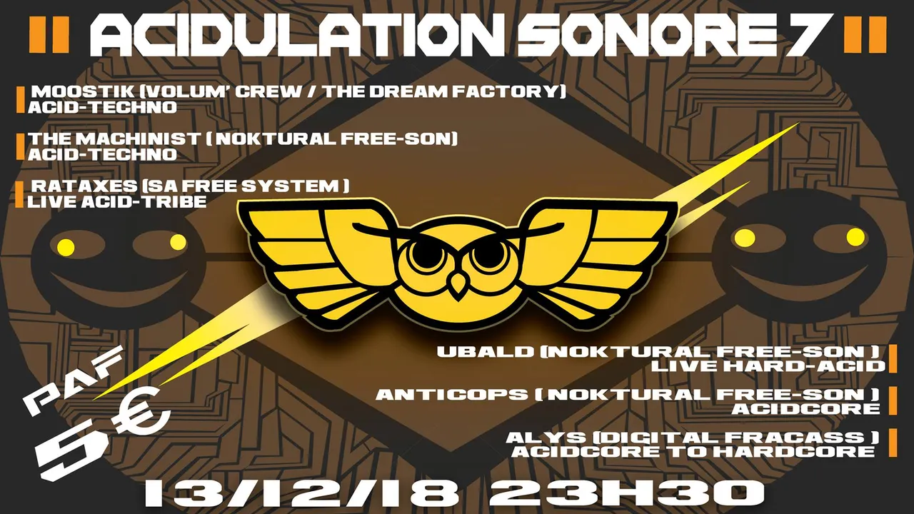 Acidulation sonore