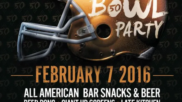 Paris Biggest Superbowl 50 Party @Belushi's Paris Canal