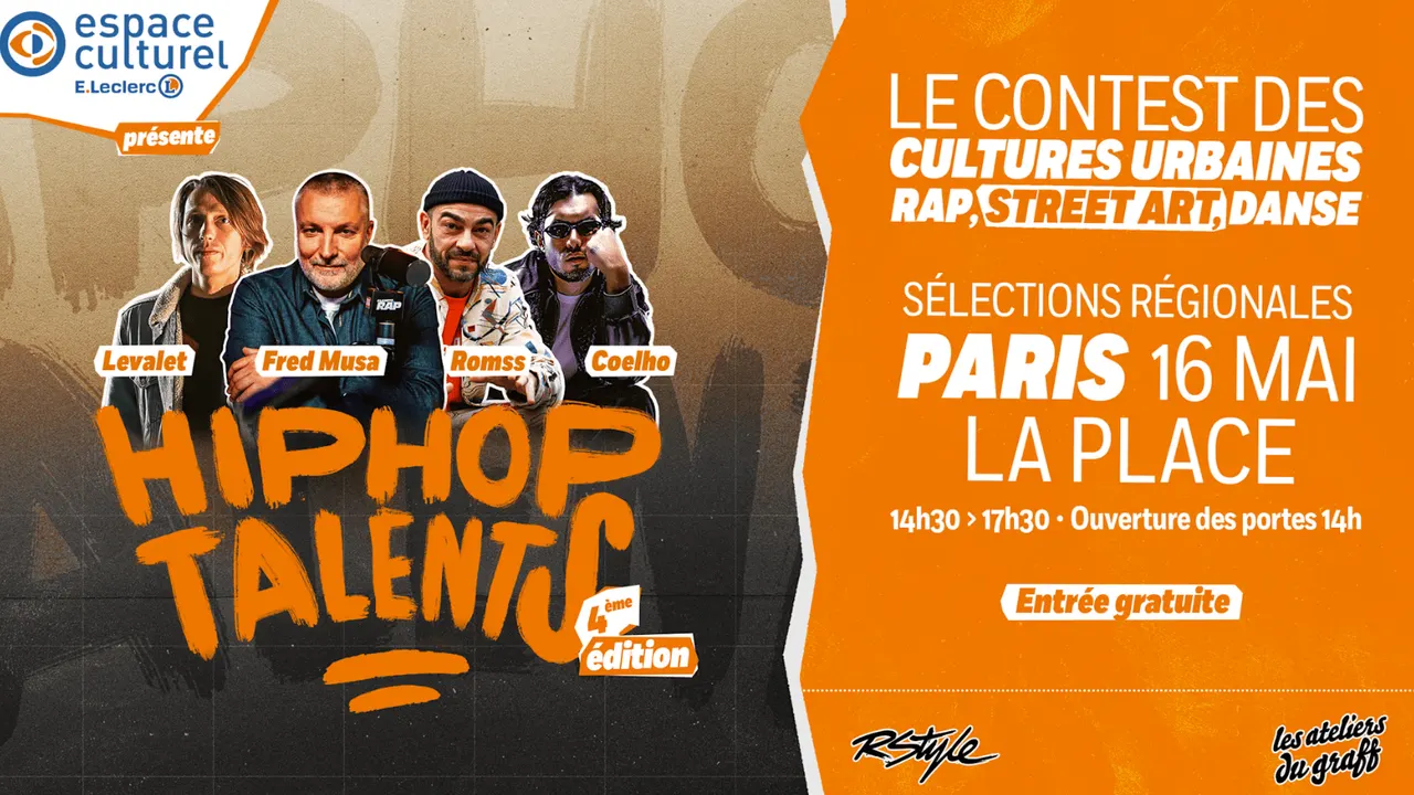 Hip-Hop talents : les sélections à Paris