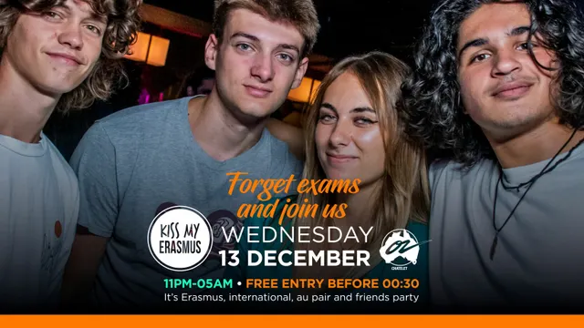 KISS MY ERASMUS @ CAFÉ OZ