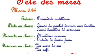 Fête des mères au Restaurant La Créole