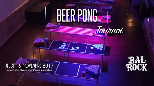 Tournoi de BeerPong - Novembre 2017