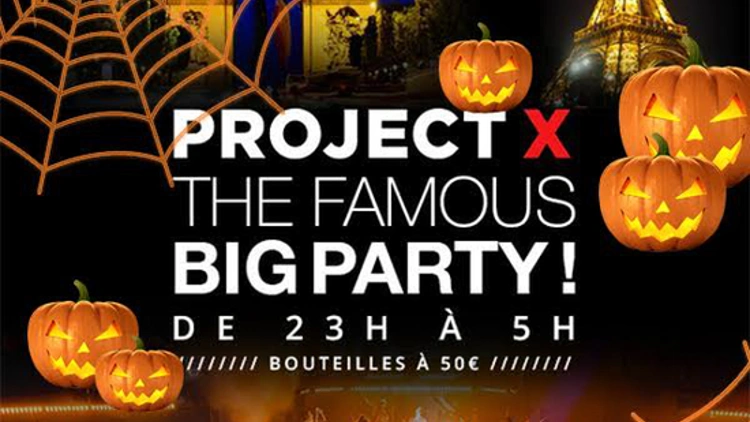 PROJET X HALLOWEEN : PLUS DE 2000 VAMPIRES ! ( 2 SALLES, 2 AMBIANCES ) THE BIG PARTY