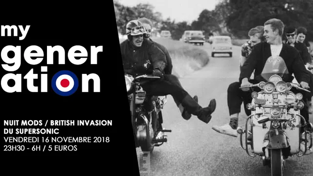 My Generation / La Nuit Mods – British Invasion du Supersonic