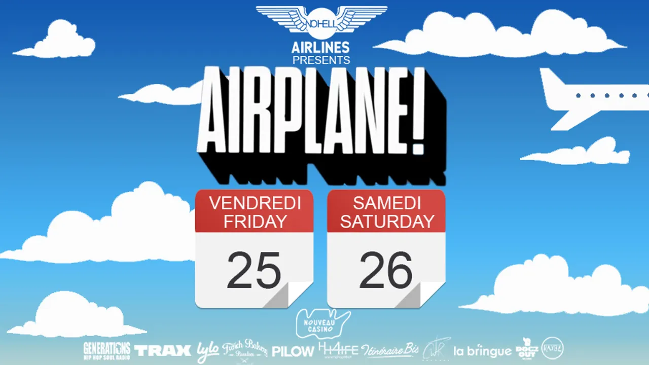 Airplane : Tous les vendredis et samedis d'août