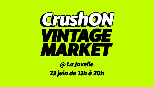 CrushON Vintage Market x La Javelle // Rise & shine