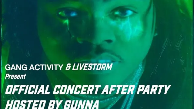 Gunna Officiel After Party Paris