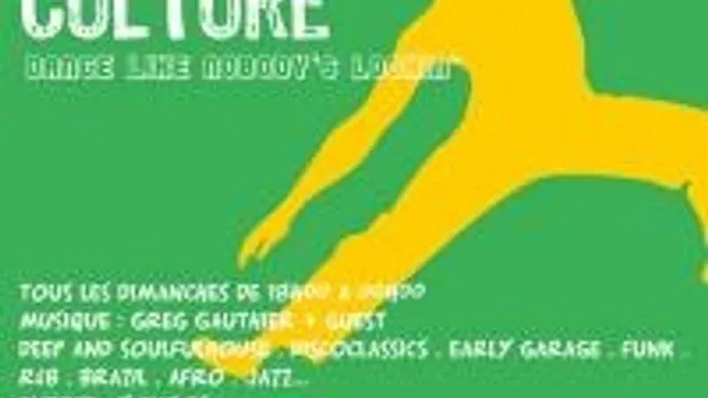 Dance Culture With Ian Friday