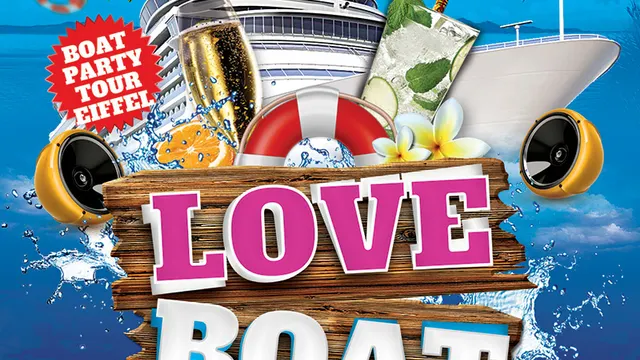 CRAZY LOVE BOAT PARTY CROISIERE TOUR EIFFEL